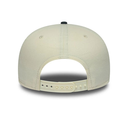 Pictured is this MLB Metallic Logo LA Dodgers 19TWENTY cap in cream. 5