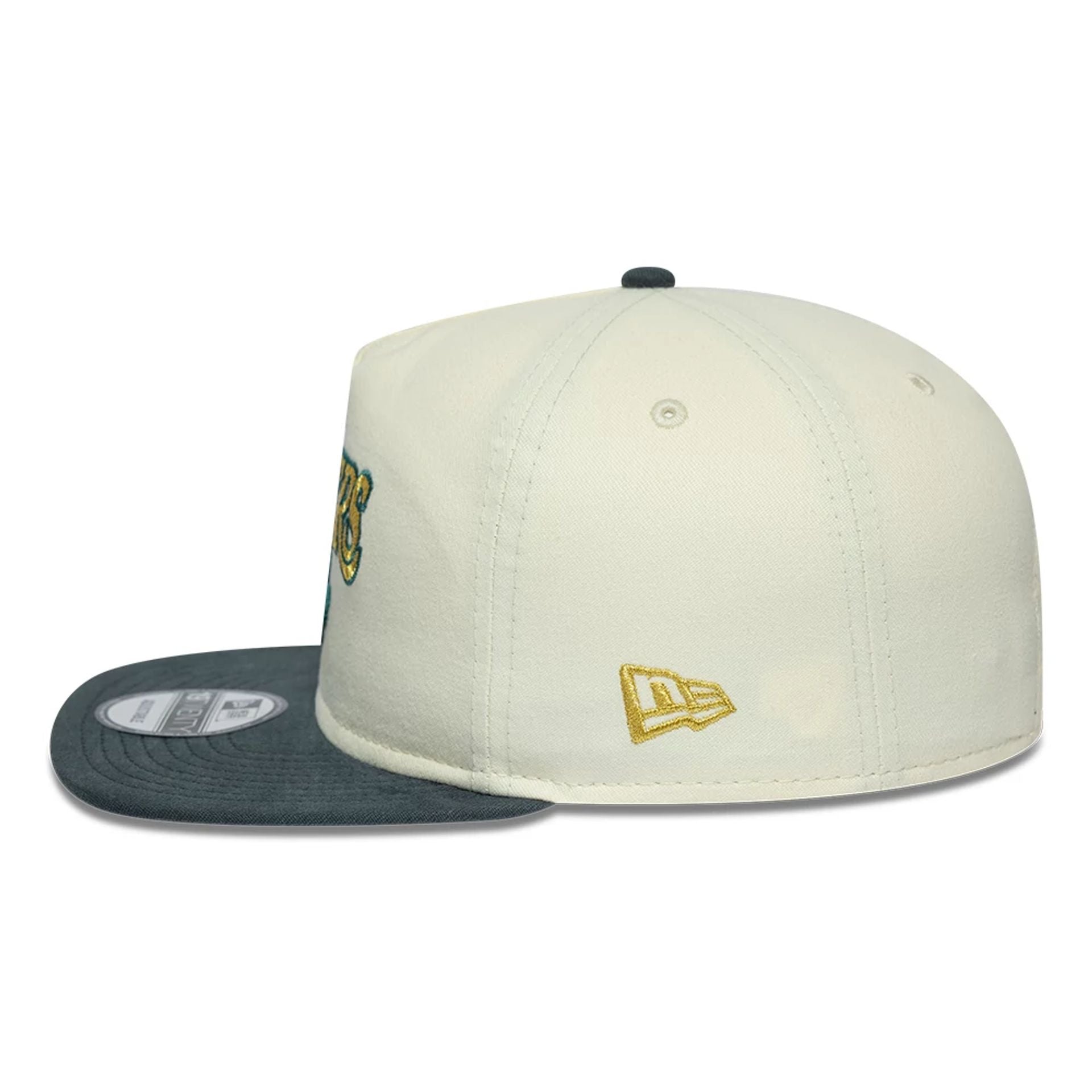 Pictured is this NBA Metallic Logo LA Lakers 19TWENTY cap in cream. 6