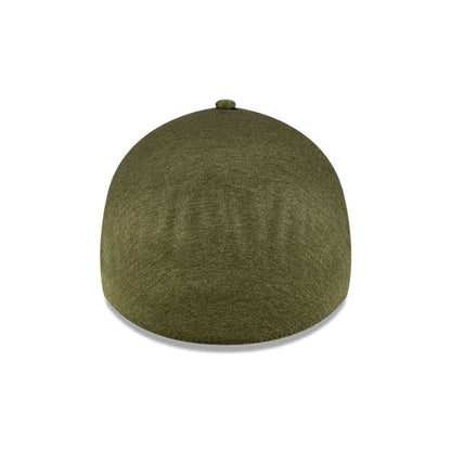 Pictured is this New Era 39THIRTY Infinity Stretch Fit cap in Green. 4