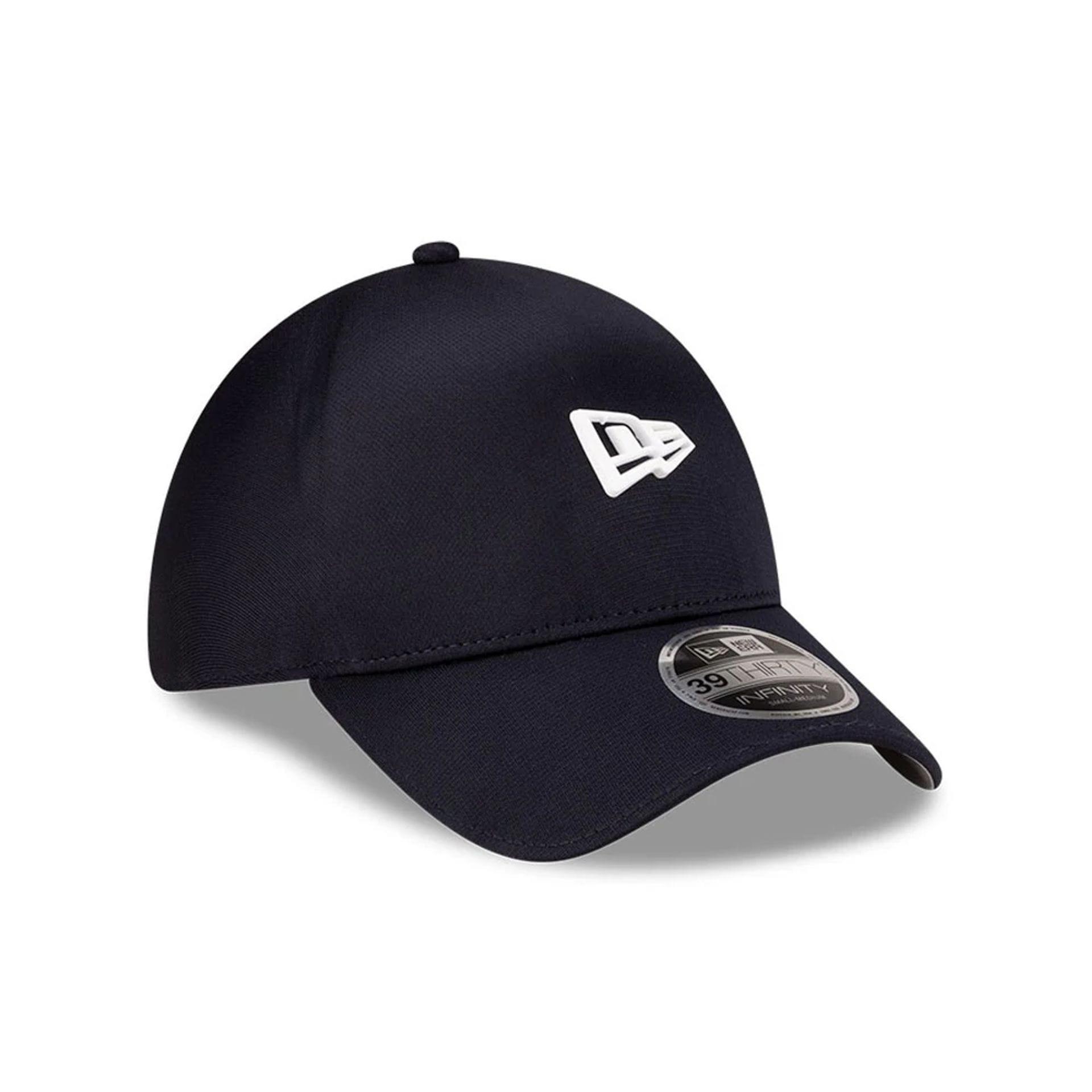 Pictured is this New Era 39THIRTY Infinity Stretch Fit cap in navy. 4