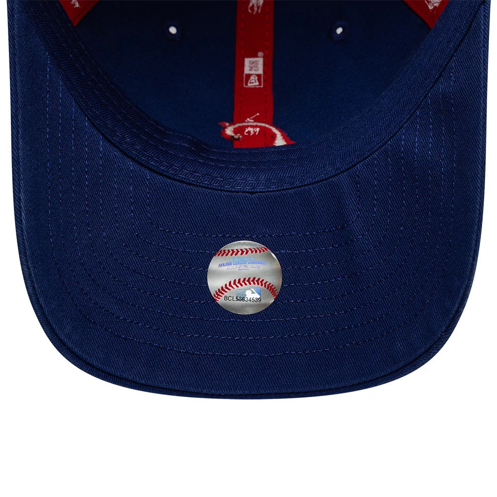 Pictured is this Ralph Lauren X MLB Chicago Cubs 9TWENTY cap in dark blue. 7