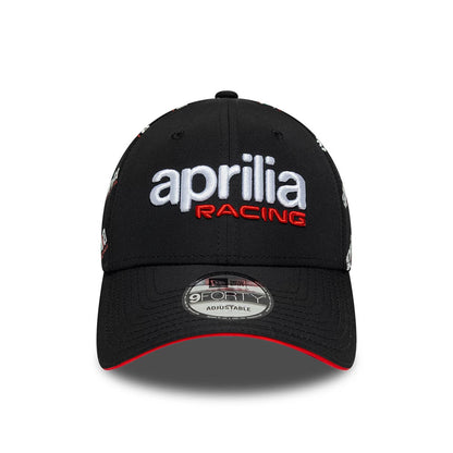 Pictured is this Aprilia All Over Print 9FORTY cap in black. 2