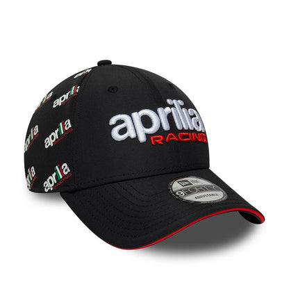Pictured is this Aprilia All Over Print 9FORTY cap in black. 3