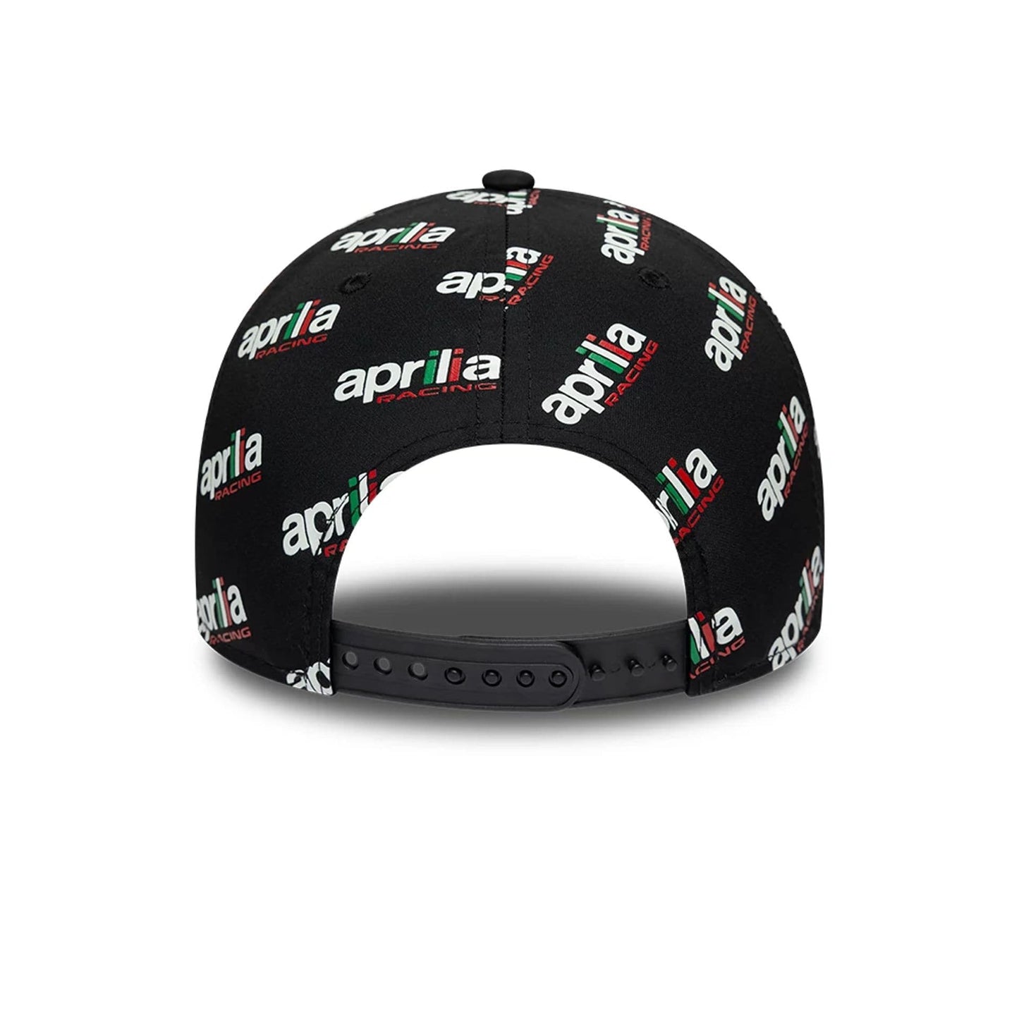 Pictured is this Aprilia All Over Print 9FORTY cap in black. 4