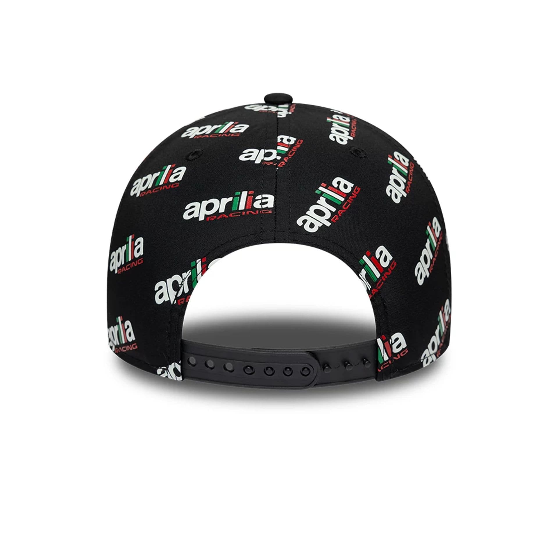 Pictured is this Aprilia All Over Print 9FORTY cap in black. 4