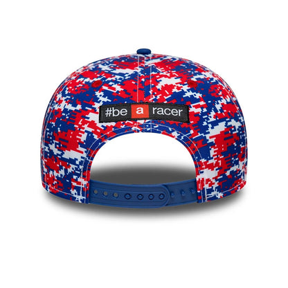 Pictured is this Aprilia Replica Le Mans Race Special 9SEVENTY Stretch Snap cap in blue. 4