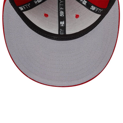 Pictured is this New Era X Son Is Son Low Profile 59FIFTY Fitted cap in red. 3
