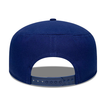 Pictured is this MLB Poly LA Dodgers Pillbox Adjustable cap in dark blue. 6