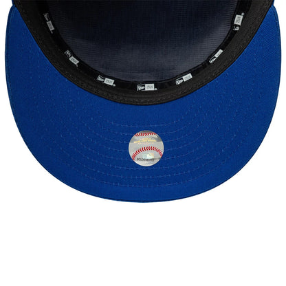 Pictured is this MLB Cord New York Mets Pillbox Adjustable cap in blue. 7