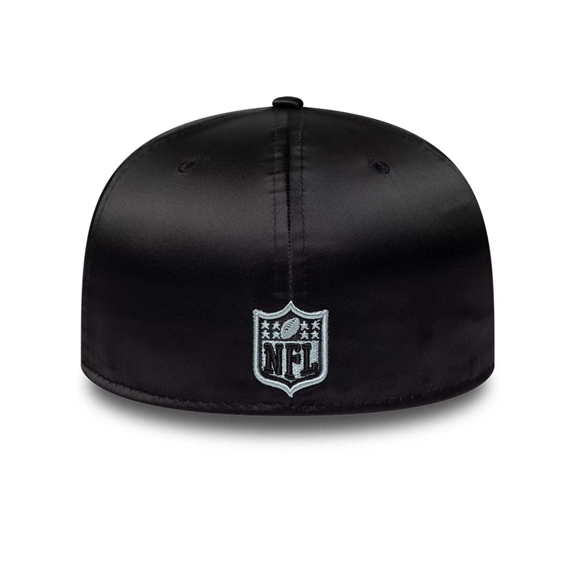 NFL Satin Las Vegas Raiders Black 59FIFTY Fitted Cap | NEC EU