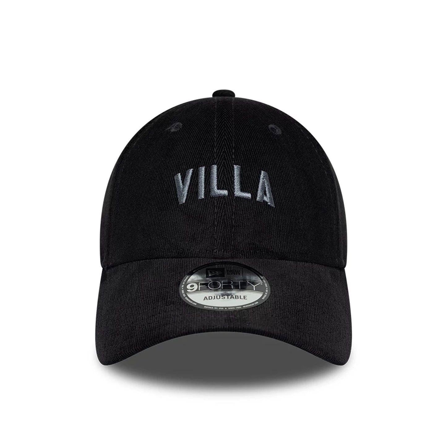 Pictured is this Aston Villa FC Cord 9FORTY cap in black. 2