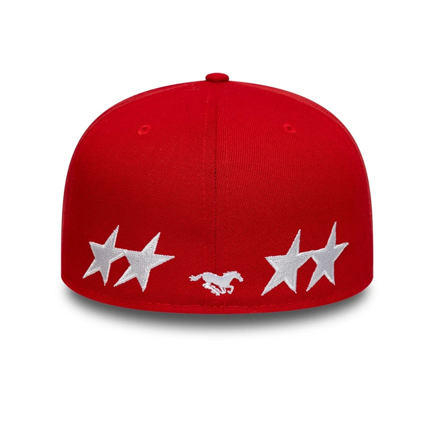 Pictured is this Twojeys X New Era 59FIFTY Fitted cap in red. 2