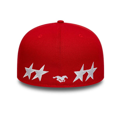 Pictured is this Twojeys X New Era 59FIFTY Fitted cap in red. 2