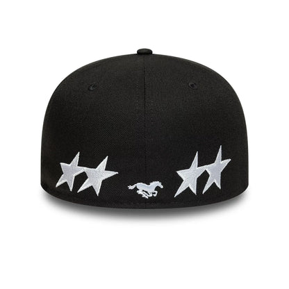 Pictured is this Twojeys X New Era 59FIFTY Fitted cap in black. 2
