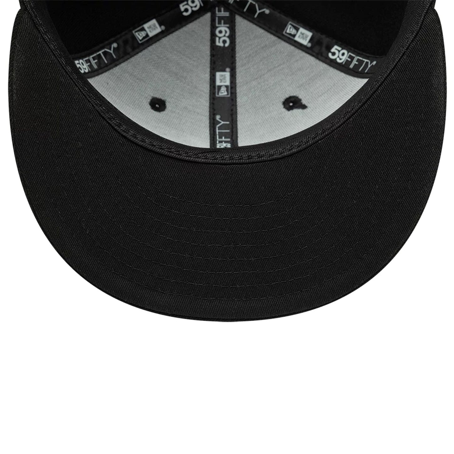 Pictured is this Twojeys X New Era 59FIFTY Fitted cap in black. 7