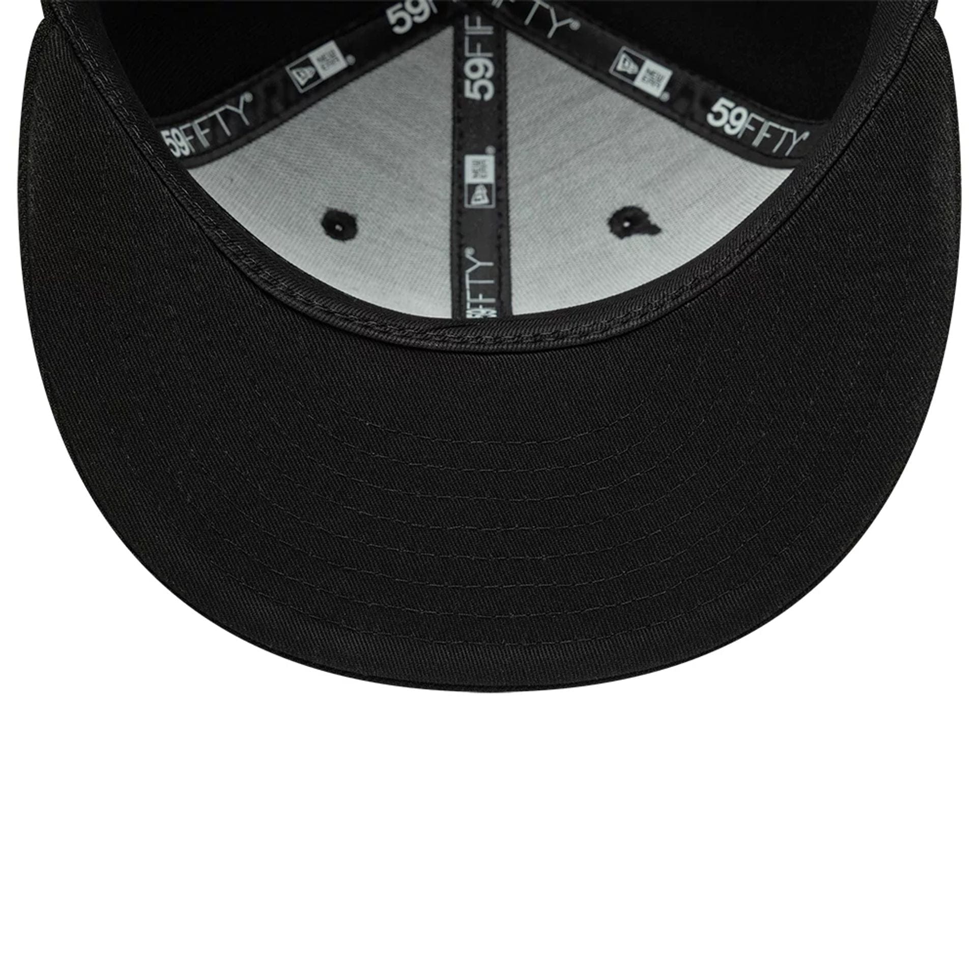 Pictured is this Twojeys X New Era 59FIFTY Fitted cap in black. 7