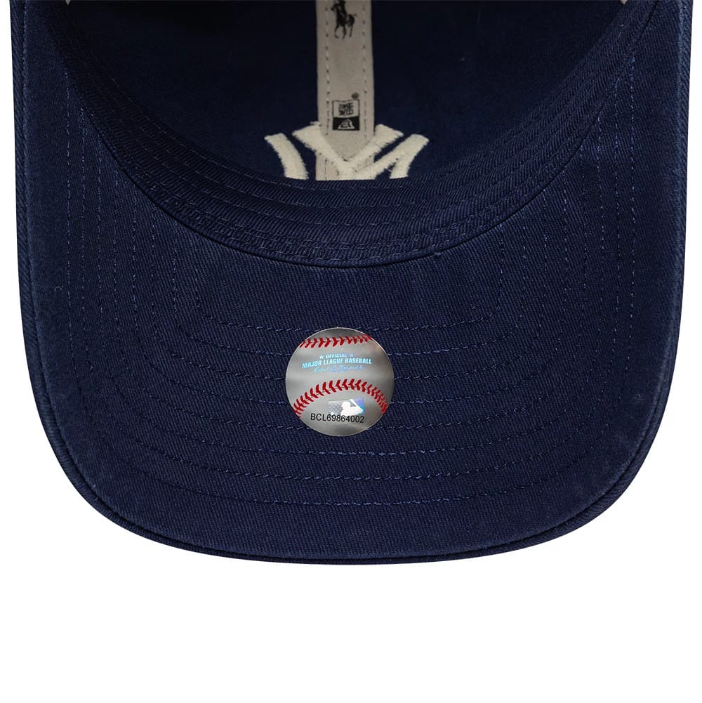 Pictured is this Ralph Lauren X MLB New York Yankees 9TWENTY cap in blue. 7
