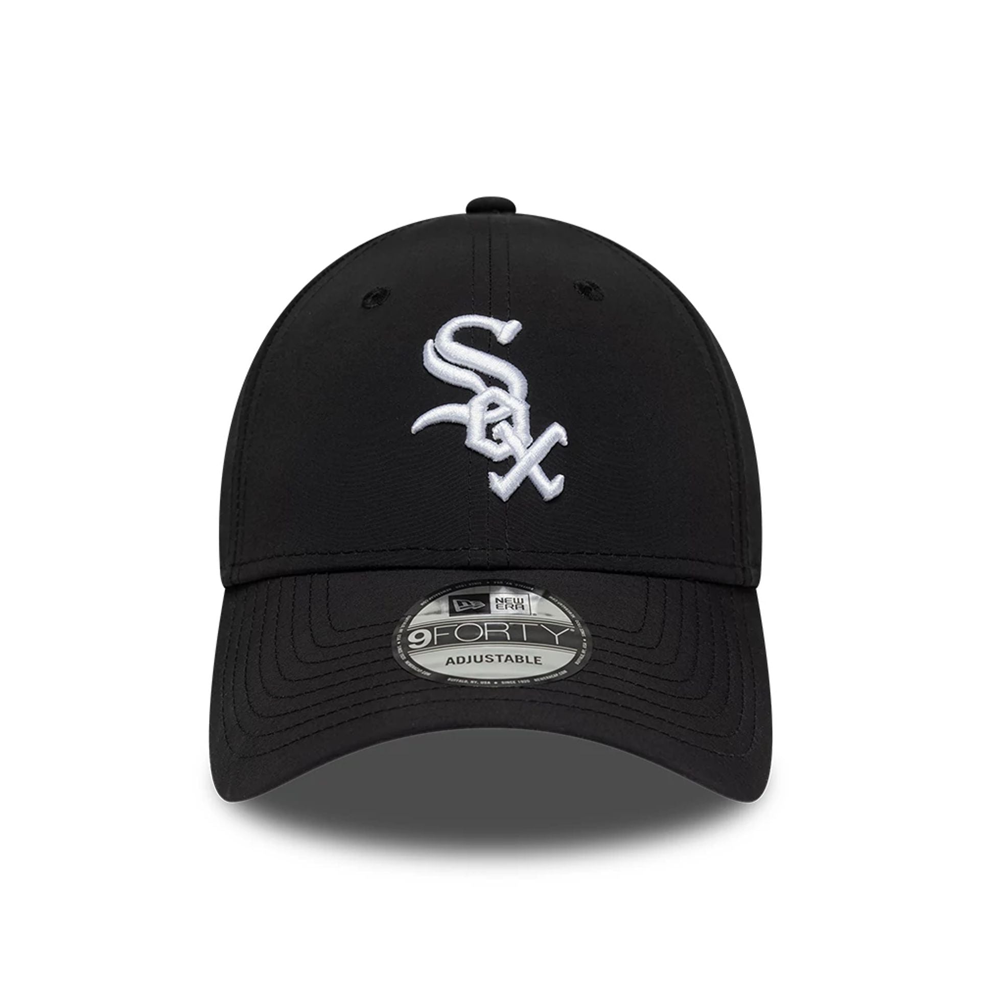 Pictured is this MLB Recycled Chicago White Sox 9FORTY cap in black. 2