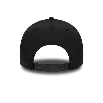 Pictured is this MLB Recycled New York Yankees 9FORTY E-Frame  cap in Black On Black. 6