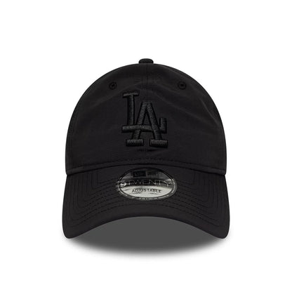 Pictured is this MLB Recycled LA Dodgers 9TWENTY cap in Black On Black. 2