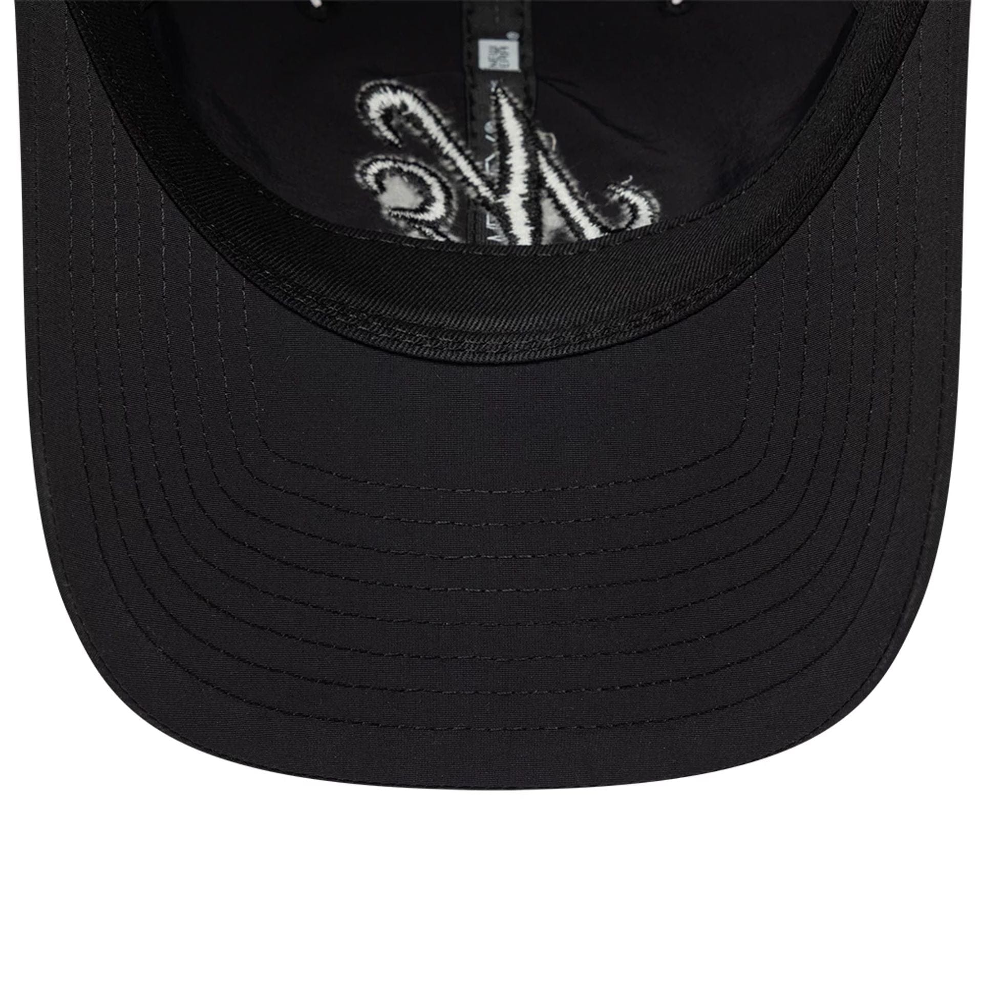 Pictured is this New Era Recycled 9TWENTY cap in Black On Black. 7