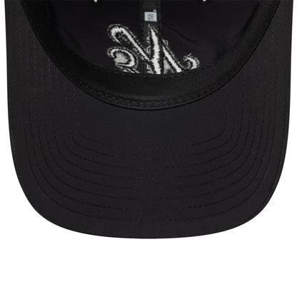 Pictured is this New Era Recycled 9TWENTY cap in Black On Black. 7