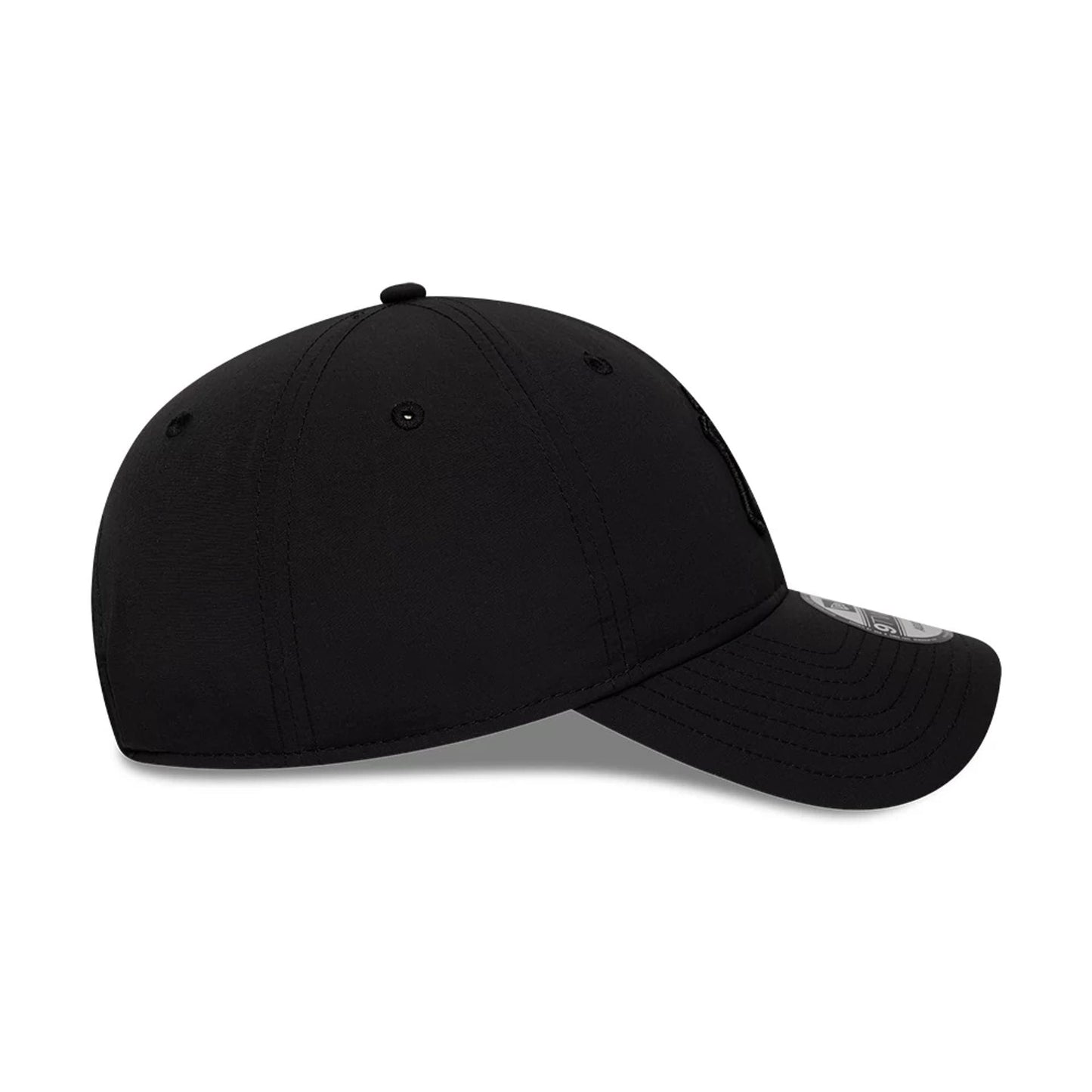 Pictured is this MLB Recycled New York Yankees 9TWENTY cap in Black On Black. 5