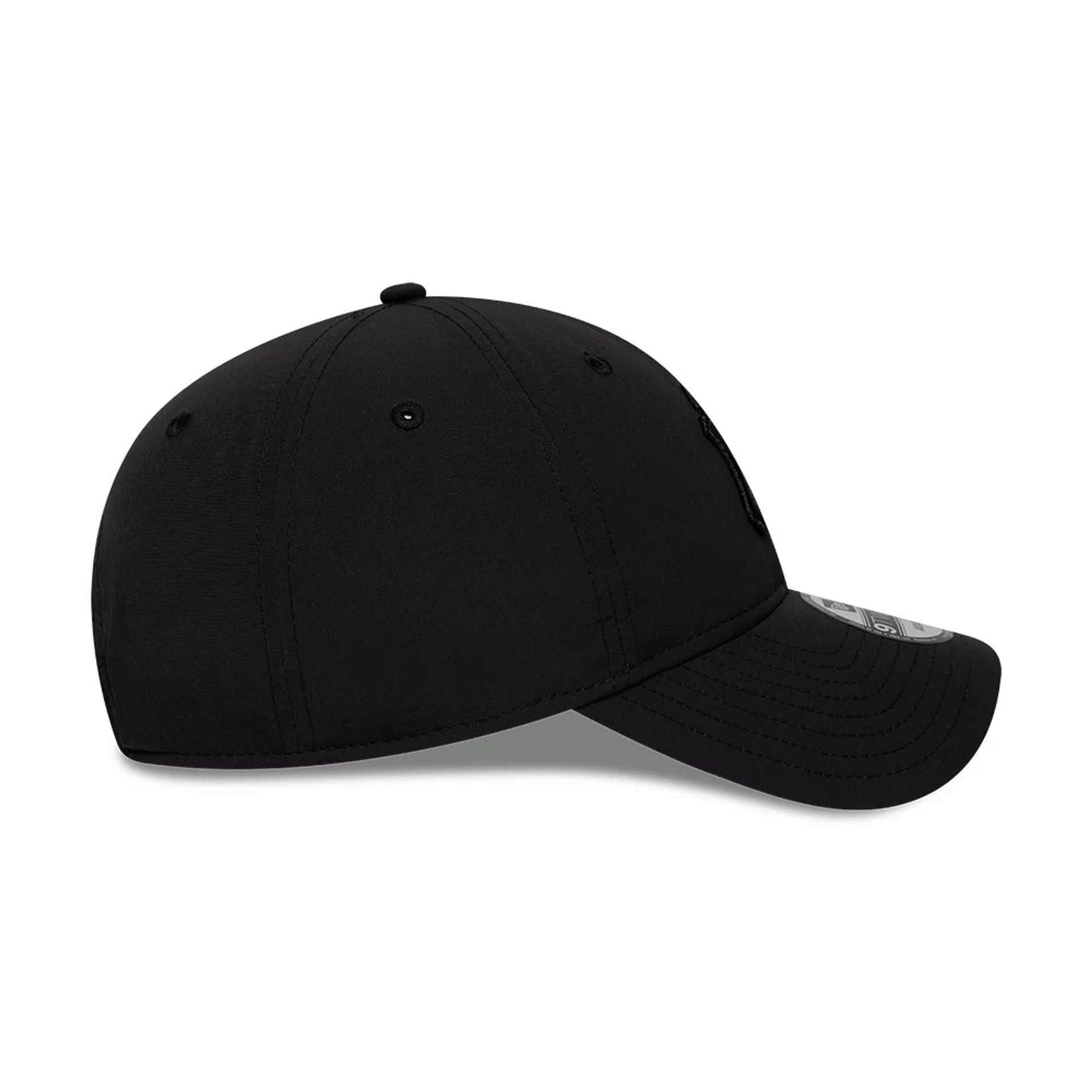 Pictured is this MLB Recycled New York Yankees 9TWENTY cap in Black On Black. 5