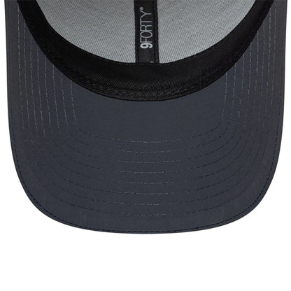 Pictured is this New Era Mini Logo Recycled 9FORTY cap in dark grey. 7