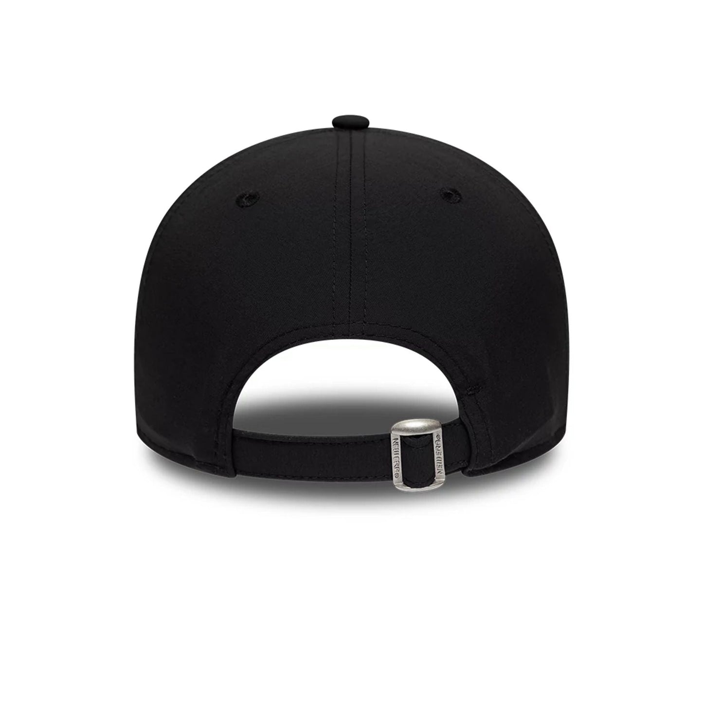 Pictured is this New Era Mini Logo Recycled 9FORTY cap in Black On Black. 6