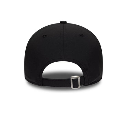 Pictured is this New Era Mini Logo Recycled 9FORTY cap in Black On Black. 6