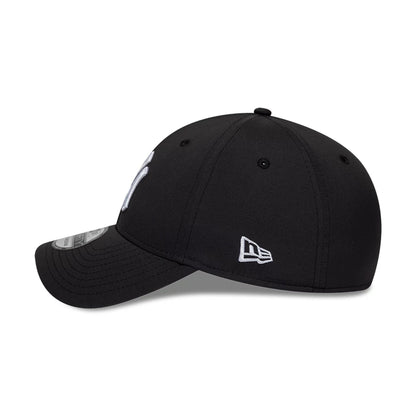 Pictured is this MLB Recycled New York Yankees 39THIRTY Stretch Fit cap in black. 4