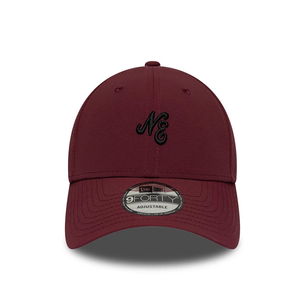 Dunkelrote New Era Mini Logo Recycled 9FORTY Cap | NEC DE