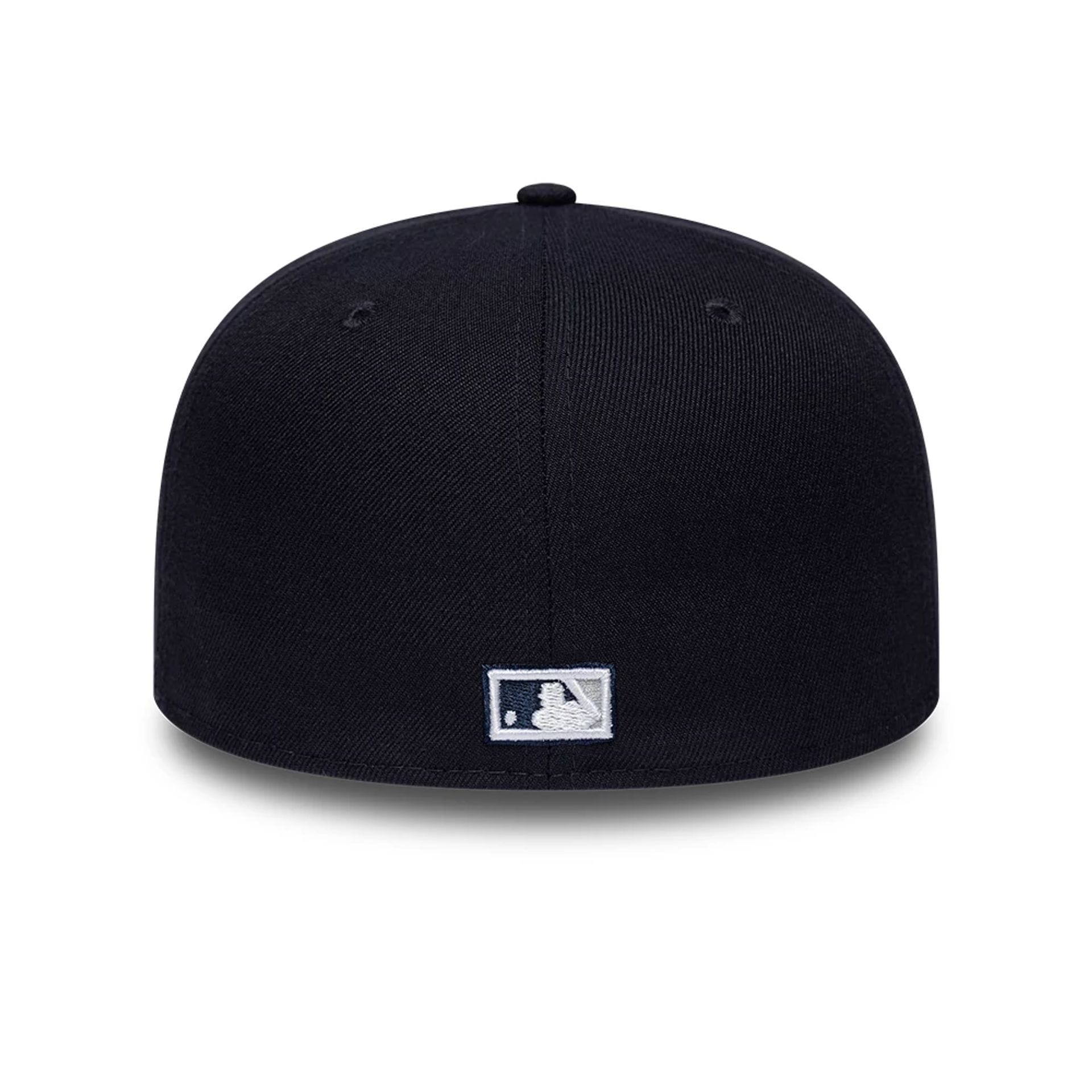 Pictured is this MLB Sidepatch Detroit Tigers 59FIFTY Fitted cap in navy. 7