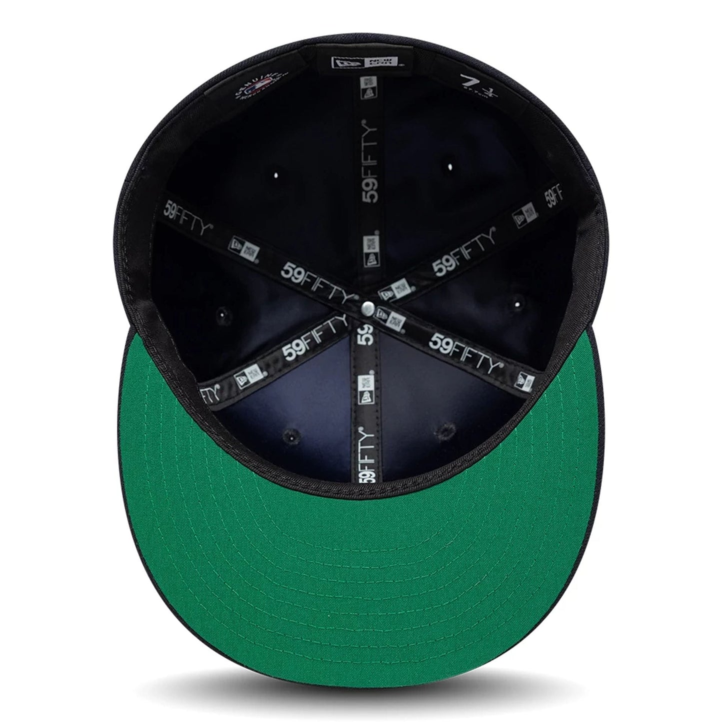 Pictured is this MLB Sidepatch Detroit Tigers 59FIFTY Fitted cap in navy. 2