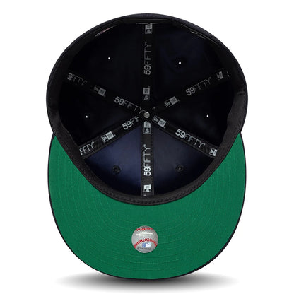 Pictured is this MLB Sidepatch Boston Red Sox 59FIFTY Fitted cap in navy. 2