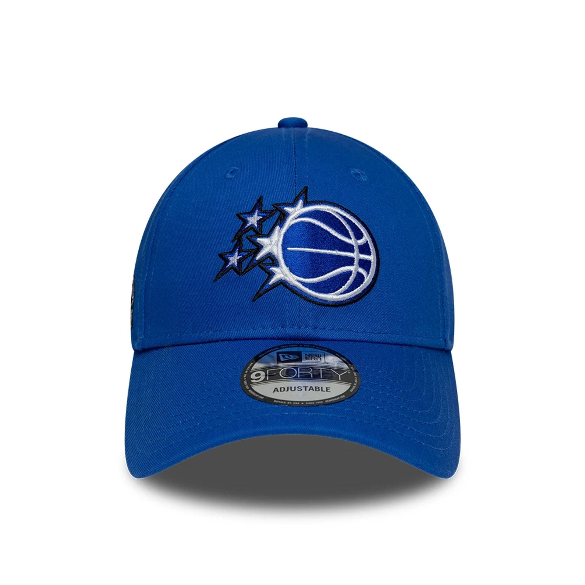 Pictured is this Orlando Magic NBA London Game 2026 Blue 9FORTY Adjustable cap. 2