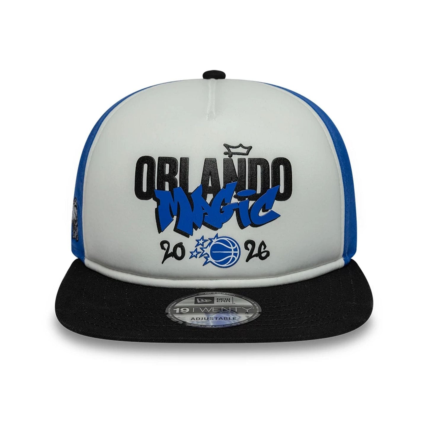 Pictured is this Orlando Magic NBA London Game 2026 Blue 19TWENTY Adjustable cap. 3