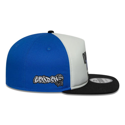 Pictured is this Orlando Magic NBA London Game 2026 Blue 19TWENTY Adjustable cap. 5