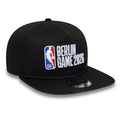 Pictured is this NBA Logo NBA Berlin Game 2026 Black 19TWENTY Adjustable cap. 3