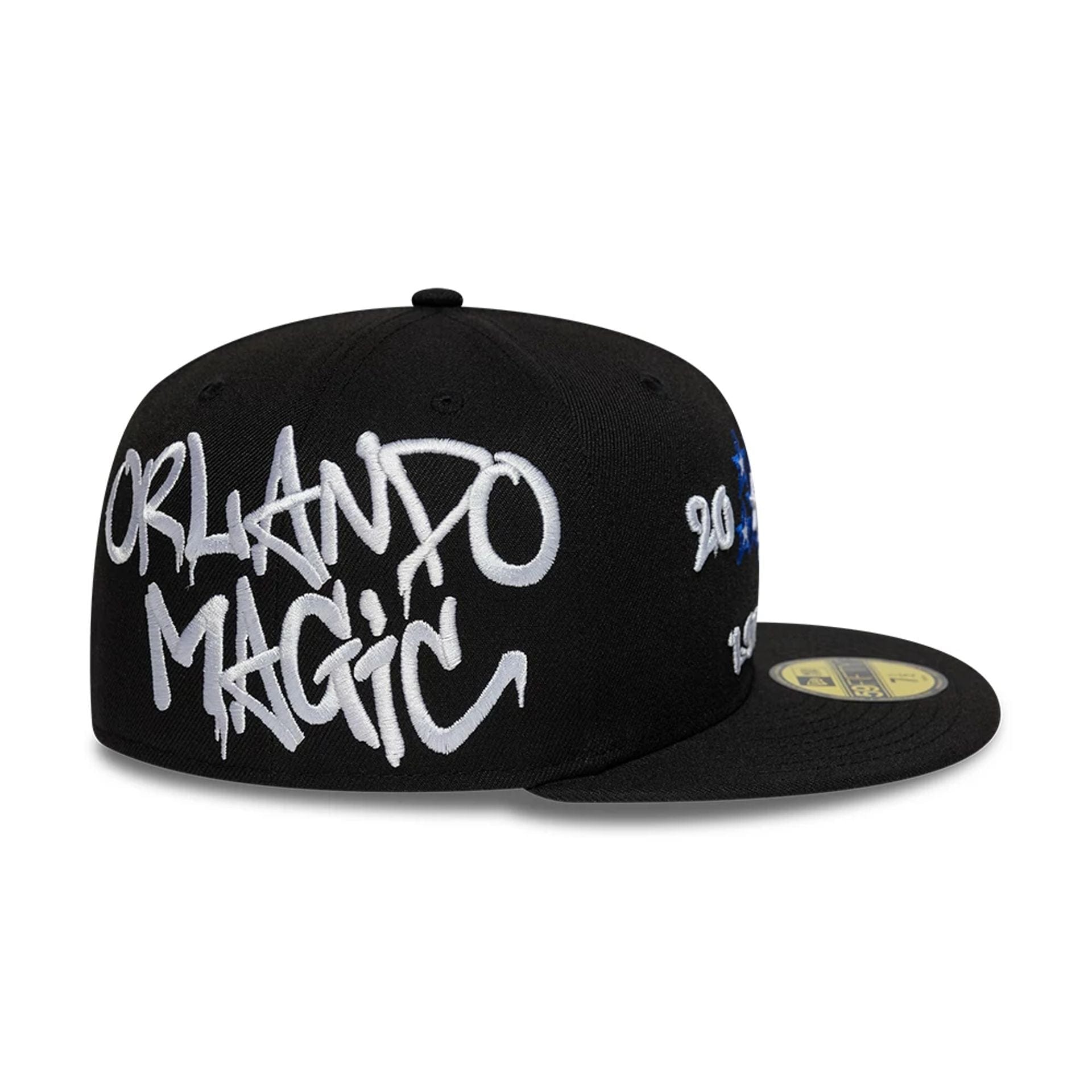 Pictured is this Orlando Magic NBA London Game 2026 Black 59FIFTY Fitted cap. 5