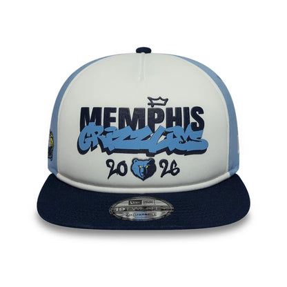 Pictured is this Memphis Grizzlies NBA Berlin Game 2026 Blue 19TWENTY Adjustable cap. 3