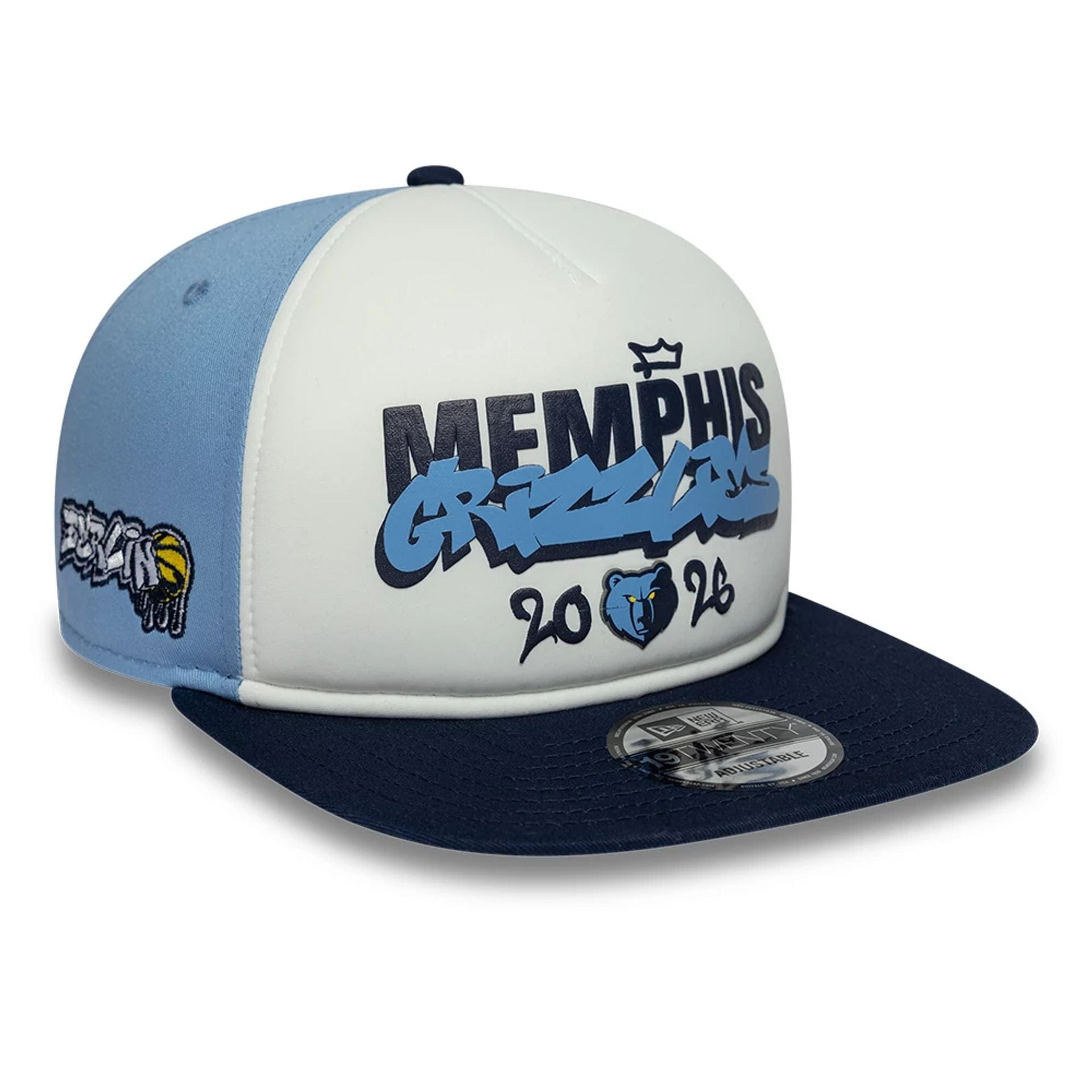 NBA Berlin Game 2026 Memphis Grizzlies Pastel Blue 19TWENTY Cap