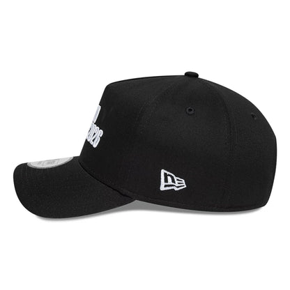 Pictured is this NBA Logo NBA Berlin Game 2026 Black 9FORTY A-Frame Adjustable cap. 4