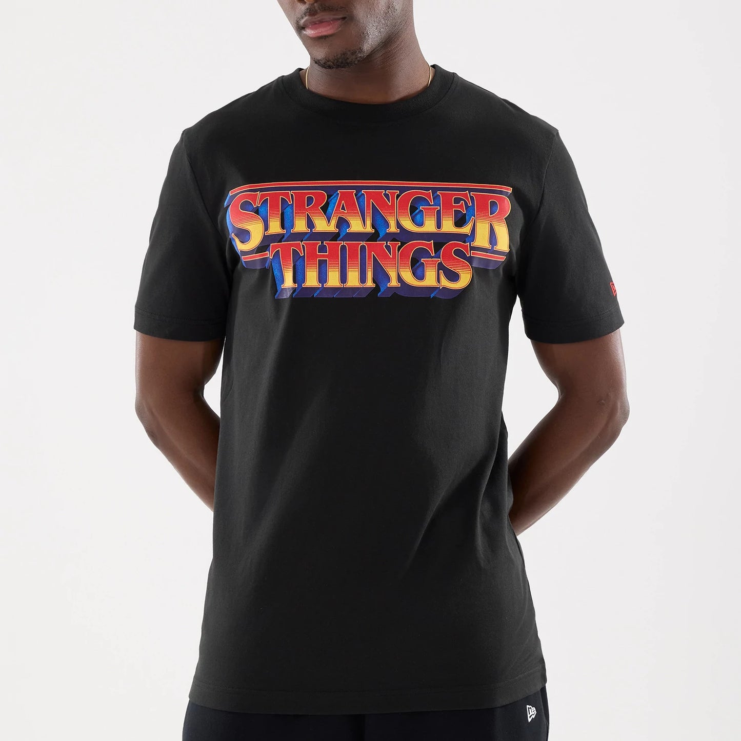 The model is wearing this Netflix Stranger Things T-Shirt in black. 6
