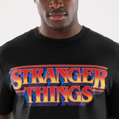 The model is wearing this Netflix Stranger Things T-Shirt in black. 5