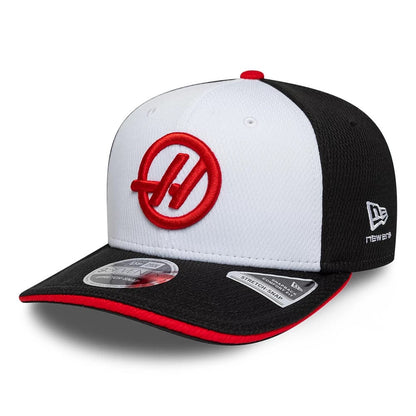 Pictured is this Team TGR Haas F1 9SEVENTY Stretch Snap cap in black. 1