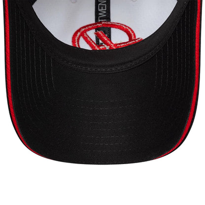 Pictured is this Womens TGR Haas F1 Open Back cap in black. 5