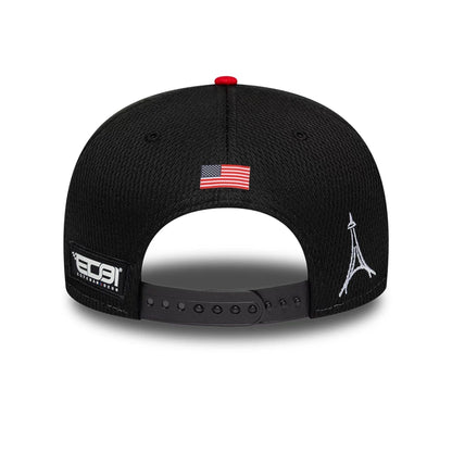 Pictured is this Esteban Ocon TGR Haas F1 9SEVENTY Stretch Snap cap in black. 2