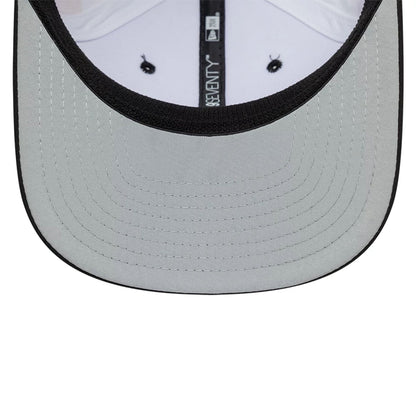 Pictured is this Miami Race Special TGR Haas F1 9SEVENTY Stretch Snap cap in white. 2